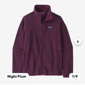 Patagonia Women's Better Sweater® Fleece Jacket - Night Plum - Medium